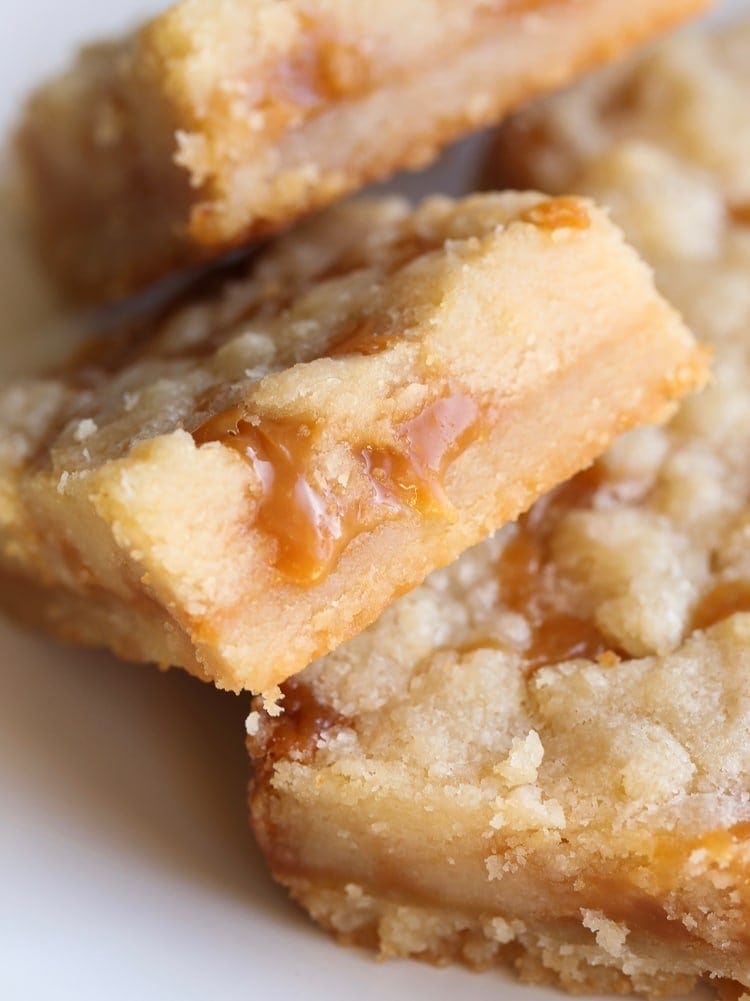 Salted Caramel Butter Bars 