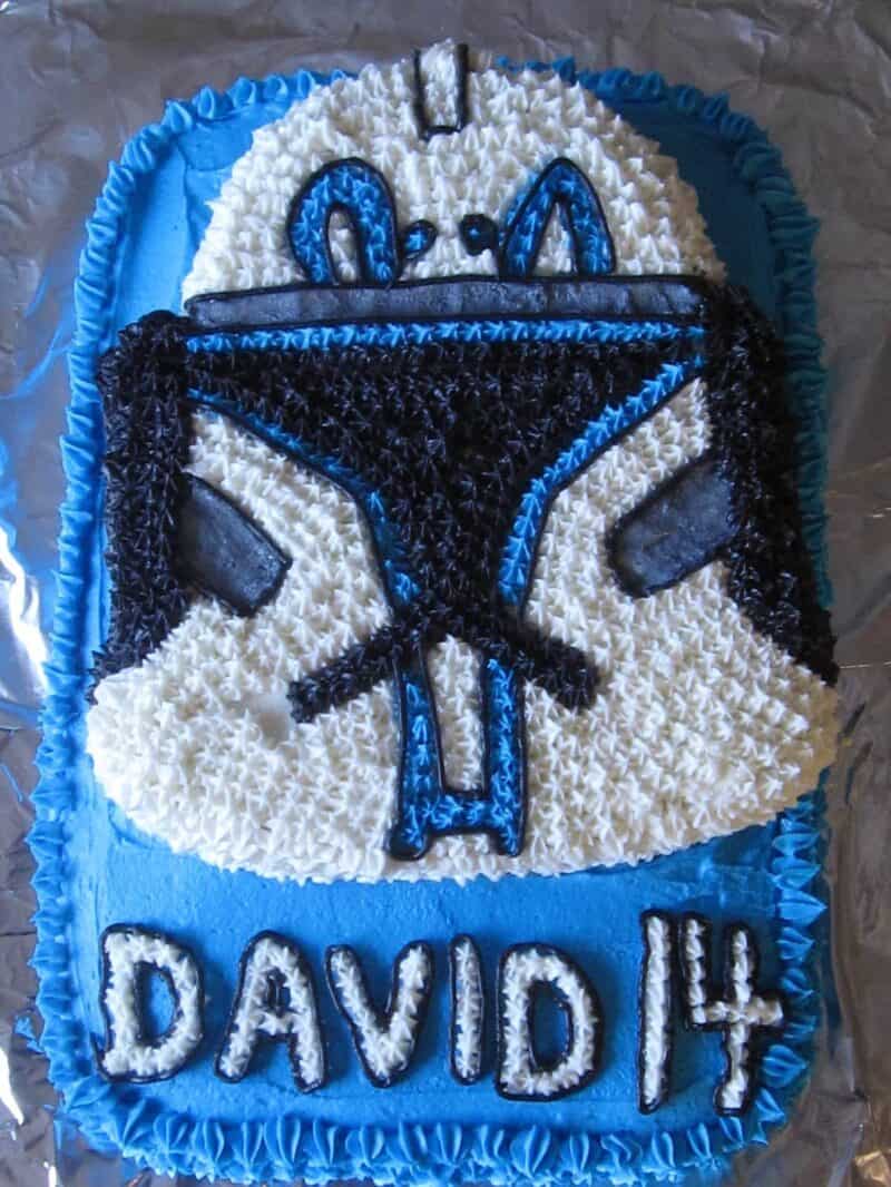 star wars birthday cake