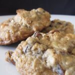 Oatmeal Raisin Cookies with Raisins and White Chocolate Chips