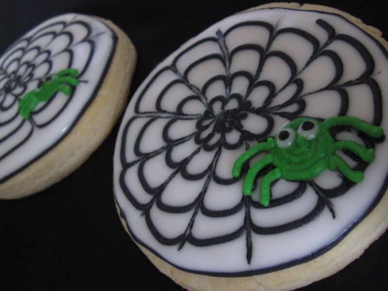 a few halloween cookies