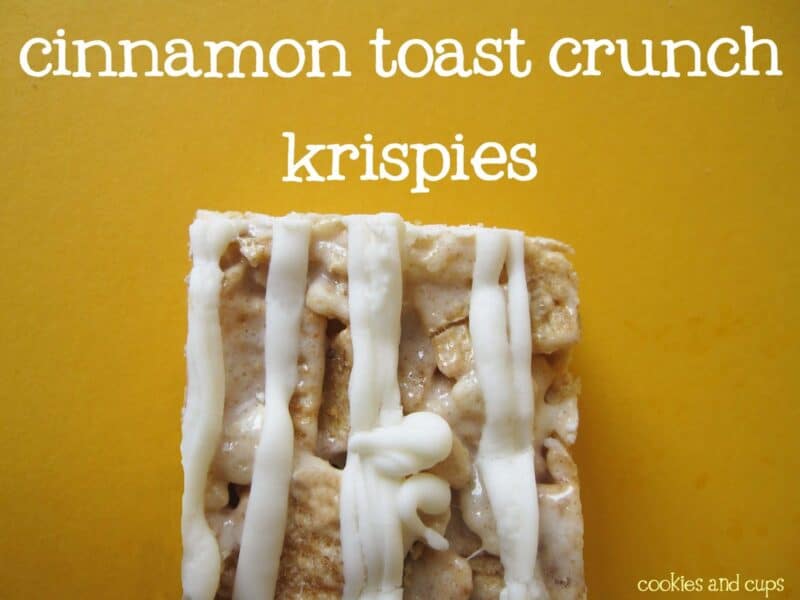 cinnamon toast crunch krispies
