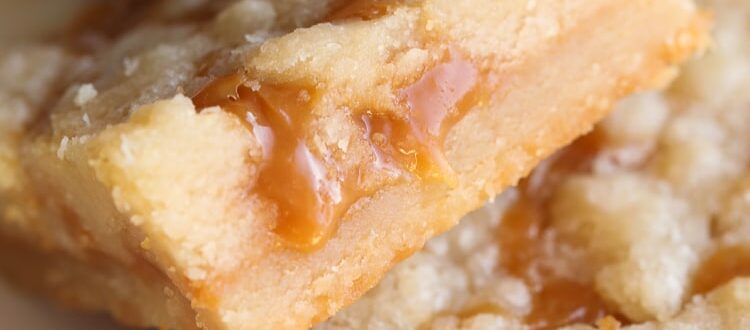 Salted Caramel Butter Bars