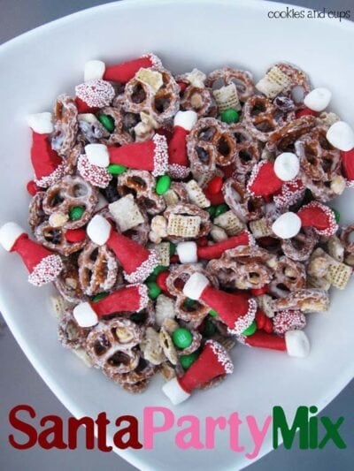 santa hat party mix