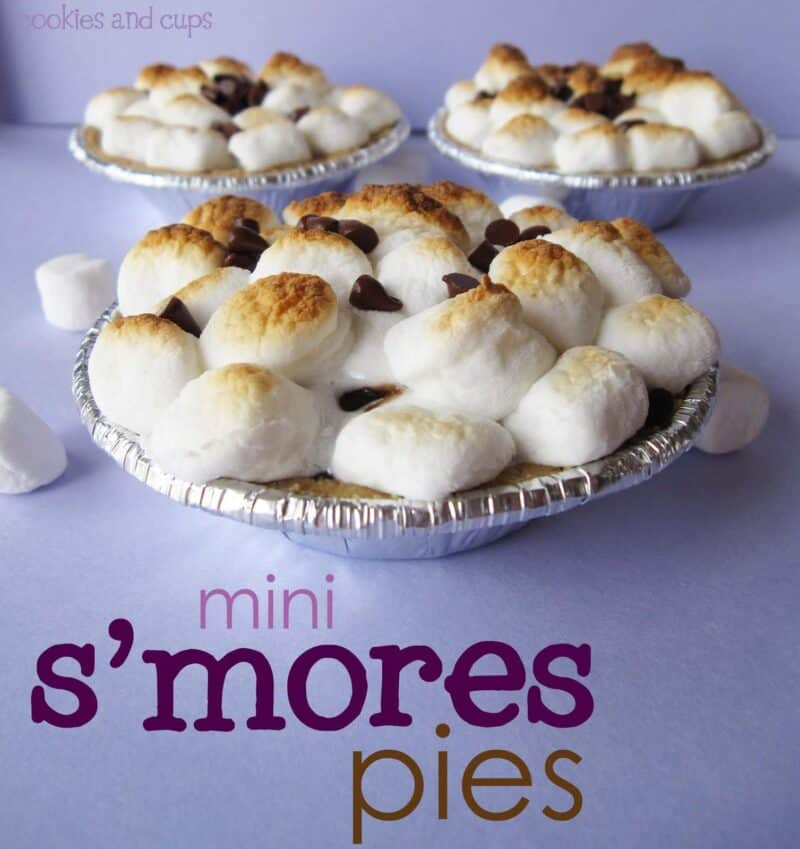 mini s’more pies