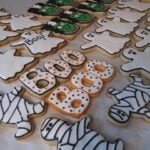 Assorted Halloween Themed Decorated Sugar Cookies