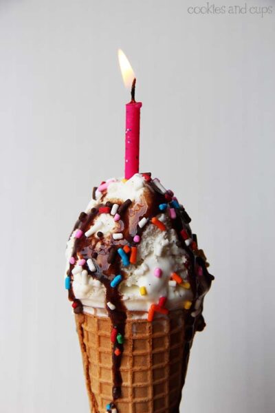 birthday cone