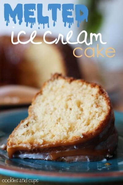 melted ice cream cake