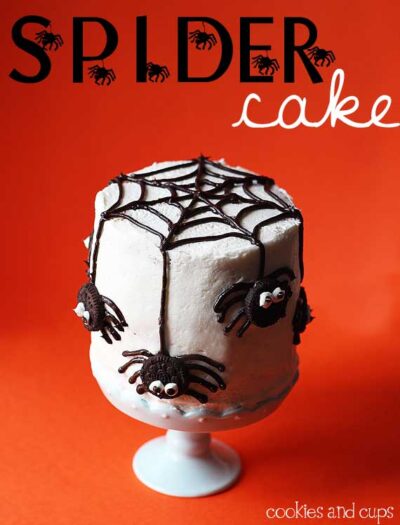 oreo spider cake