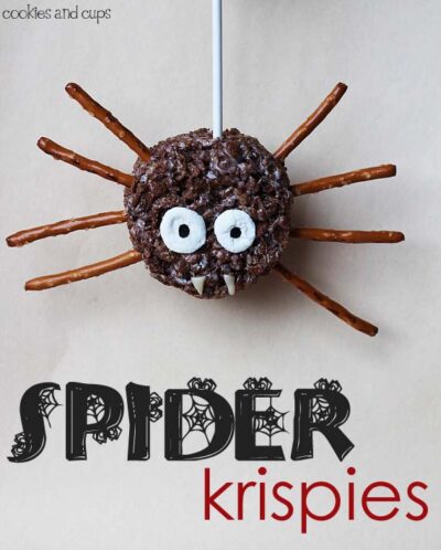 spider and owl krispie treats