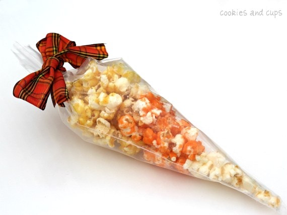 Popcorn Candy Corn Bags, Halloween