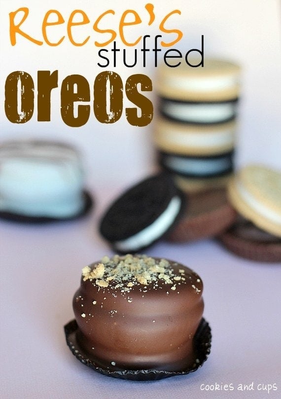 Reese's Stuffed Oreos