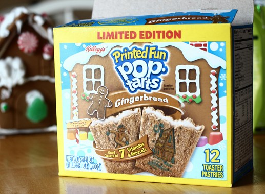 A box of Gingerbread Pop Tarts.