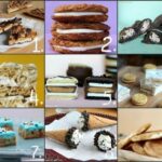 A collage of 9 favorite treats