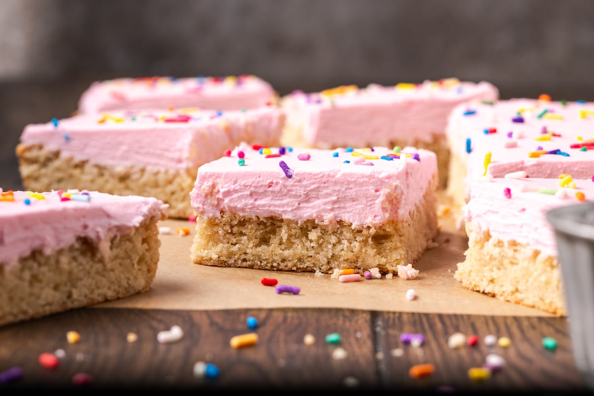 Sugar Cookie Bars | Cookies and Cups