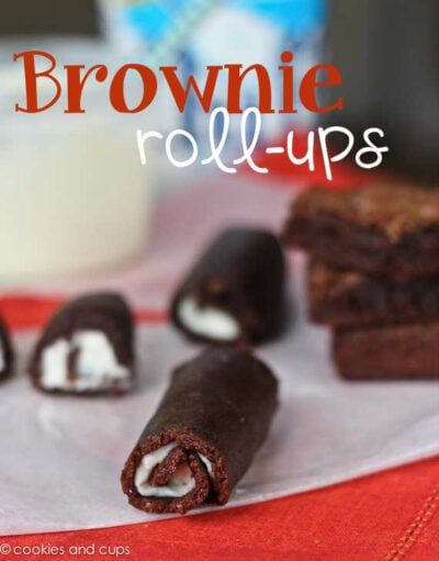 brownie roll-ups