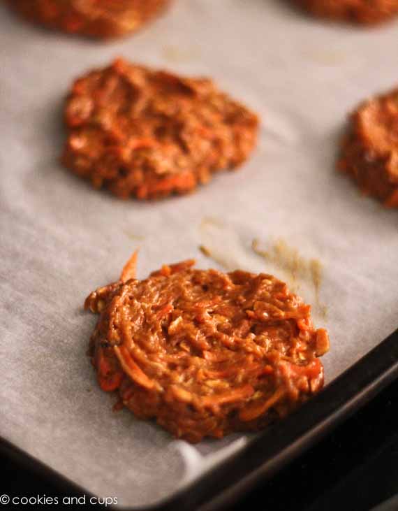 Cake Mix Carrot Cake Cookies With Homemade Cream Cheese Frosting