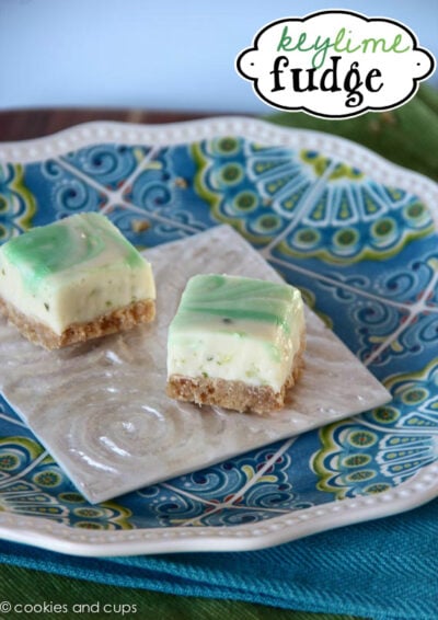 key lime fudge