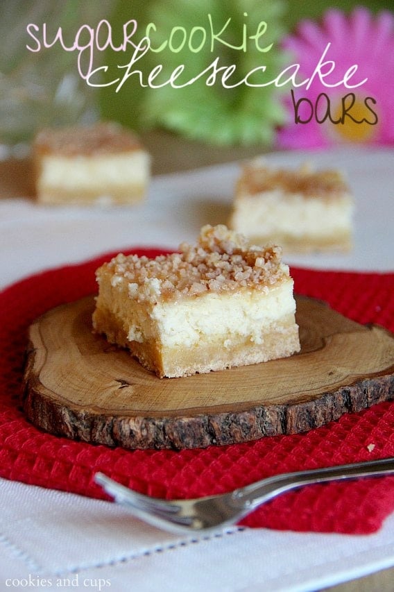 Image of Sugar Cookie Cheesecake Bars