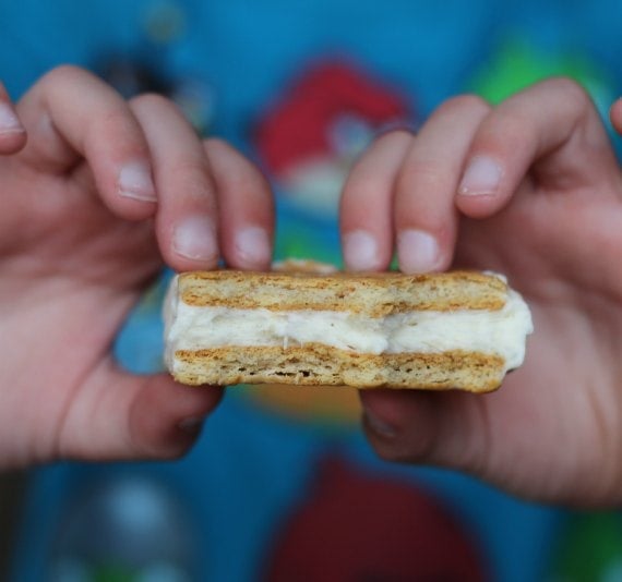 Image of a Key Lime Pie Ice Cream Sandwich