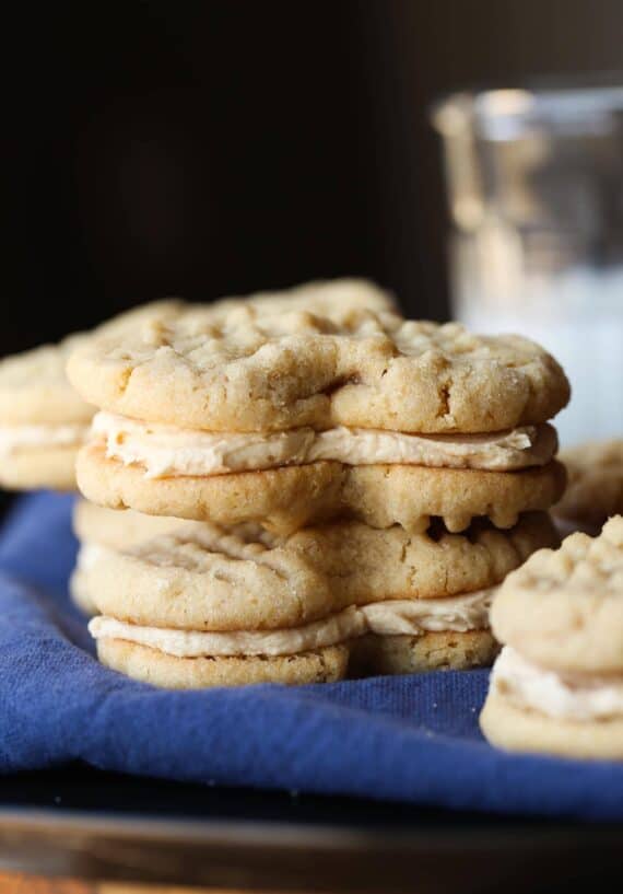 Homemade Nutter Butters Peanut Butter Cookies Cookies And Cups