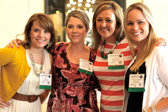 Group photo of four women