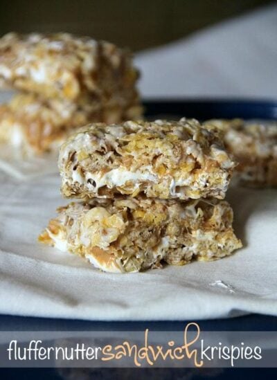 fluffernutter sandwich krispies