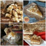Collage of four Caramel Apple Week recipes