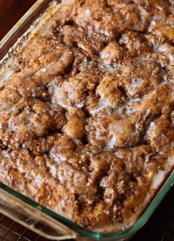 Apple Fritter Cake Soft Apple Filled Cake Perfect for Fall Baking