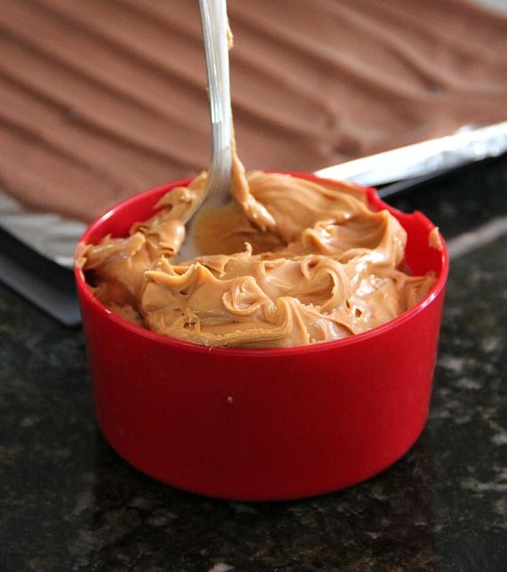 Peanut butter in a measuring cup