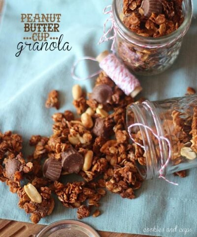 peanut butter cup granola