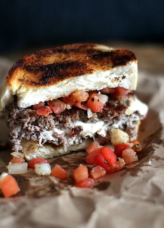 Bruschetta Burger