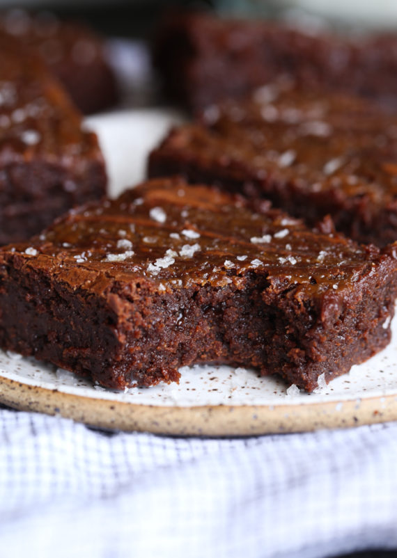 The Ultimate Fudgy Sweet and Salty Brownies