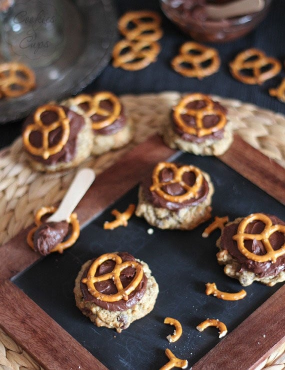 Beer and Pretzel Cookies | Cookies and Cups