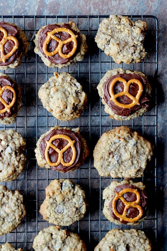 Beer and Pretzel Cookies | Cookies and Cups