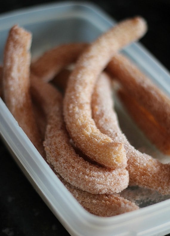 Mini Churro Cheesecakes | Cookies and Cups