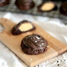 Buckeye Brownie Cookies-image