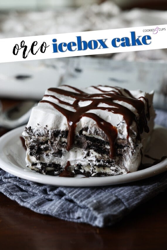 Oreo Icebox Cake Pinterest Image