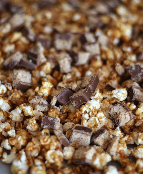 A batch of Whatchamacallit popcorn