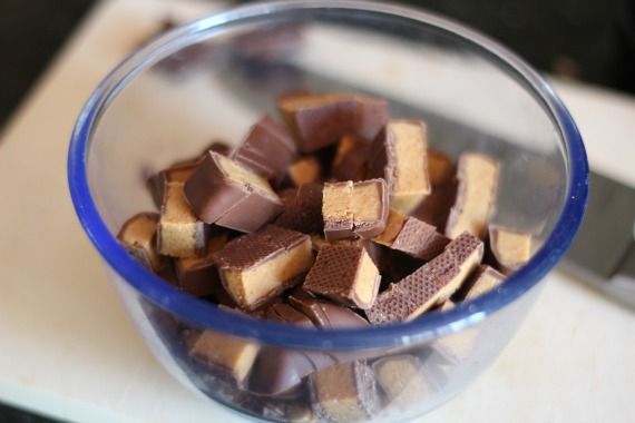 Bowl of peanut butter cups
