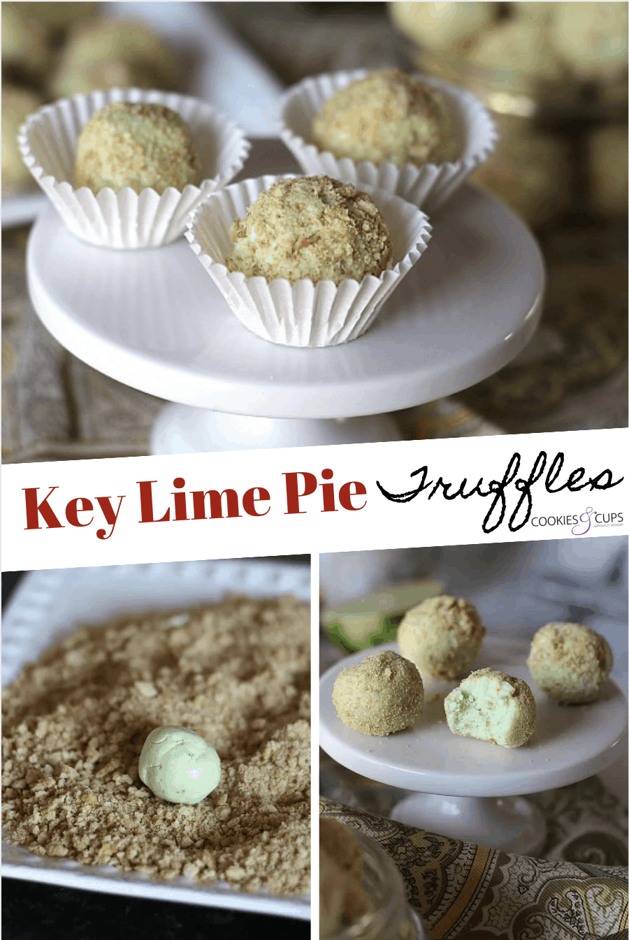 Title Image for Key Lime Pie Truffles