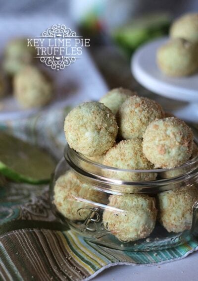 key lime pie truffles