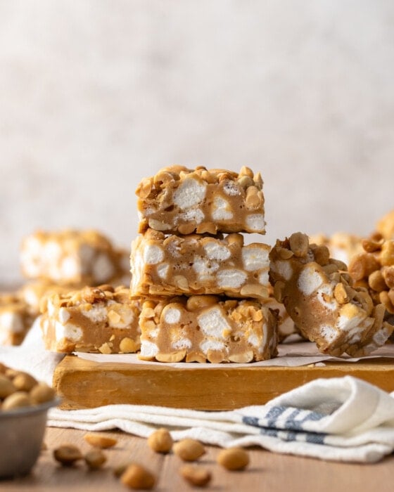 Homemade Payday Bars Cookies and Cups