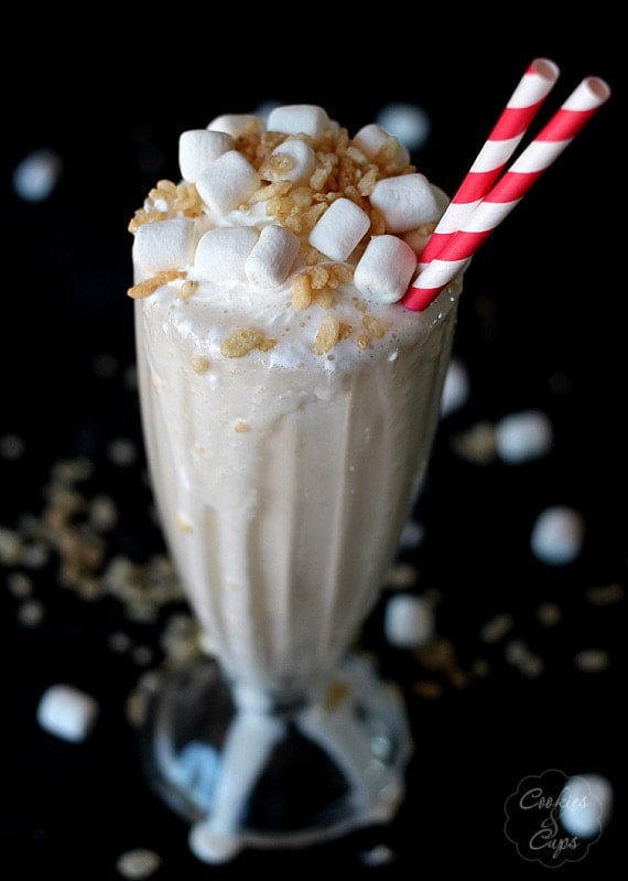 Image of a Rice Krispie Treat Milkshake