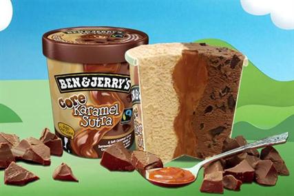 A Pint of Ben & Jerry's Karamel Sutra Ice Cream