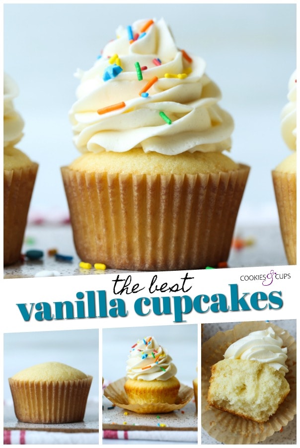 The Best Vanilla Cupcakes Recipe