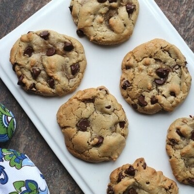 Grapeseed Oil Chocolate Chip Cookies - Cookies and Cups