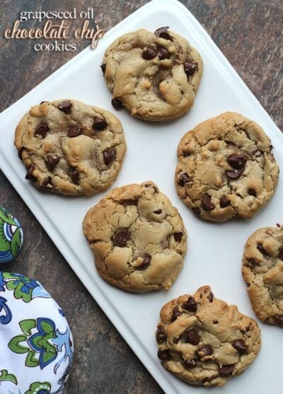 grapeseed oil chocolate chip cookies
