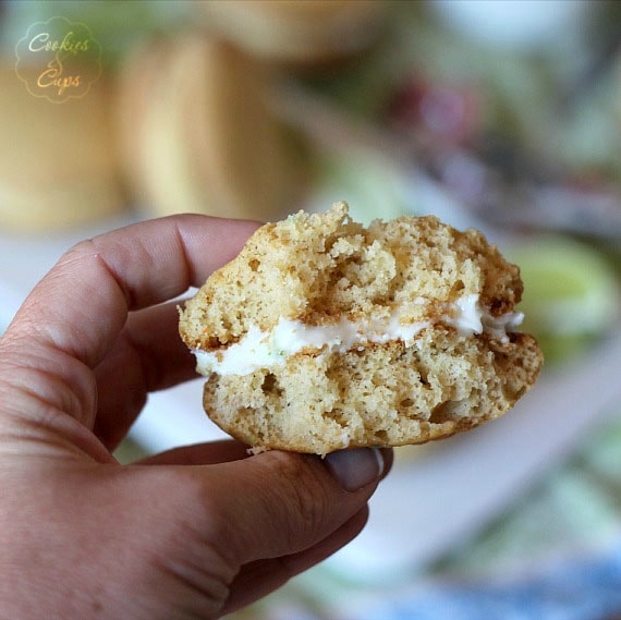 Key Lime Whoopie Pies | Cookies and Cups