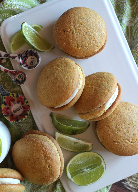 Key Lime Whoopie Pies | Cookies and Cups