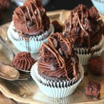 Image of Three Blackout Cupcakes